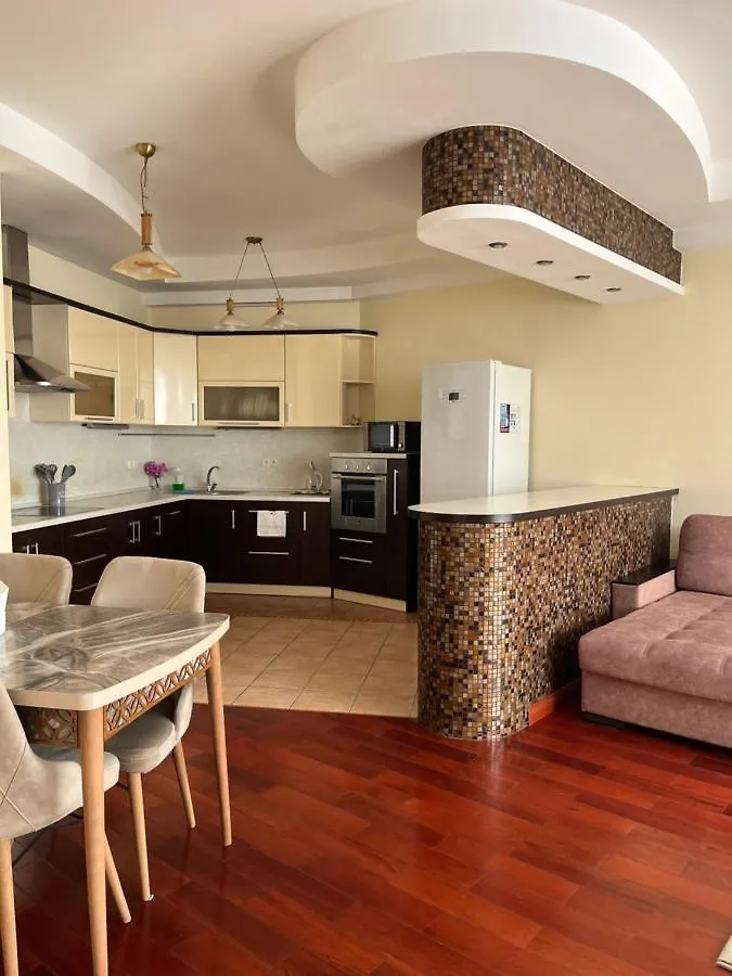 Apartment 2-Х Комнатная Квартира С Видом На Горы В Жк Нурлы Тау Almaty Kazakhstan